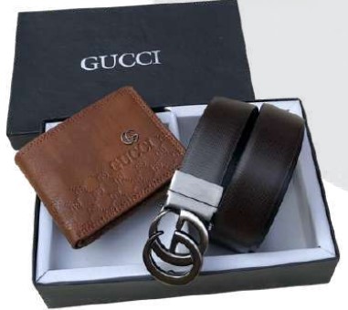 Belt Wallet Set for Men, Stylish Gift Combo for Corporate Gifting, Festive Hampers and Executive Use, Useful Personal Accessory Set with Premium Appeal